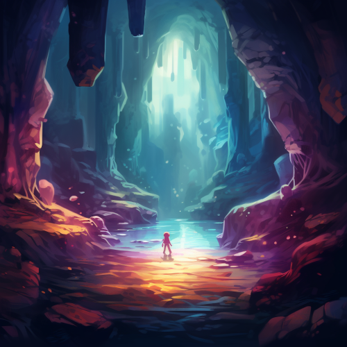 Child of Light Claustrophobia Background Art