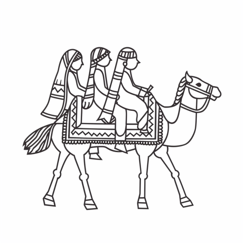 Children Decorated Horse Ride EID