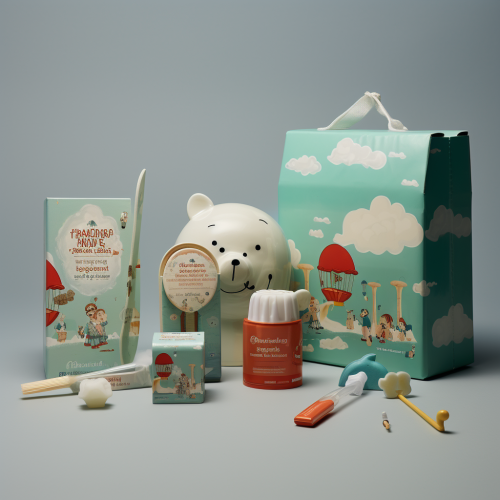 Children's Toothpaste Package in Limpo Environment