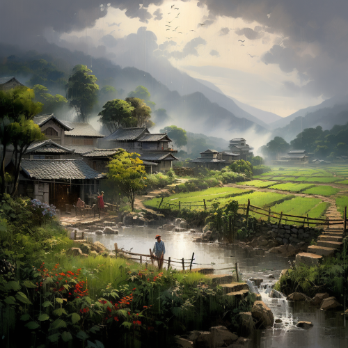 Chinese Rain Water Solar Term