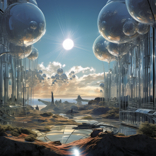 Shining chrome at Morgenshtern concert