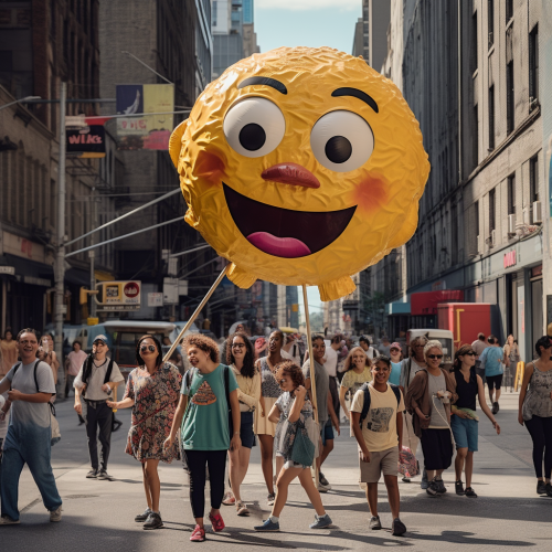 Chupa Chup Giant Lollipop with Happy Face
