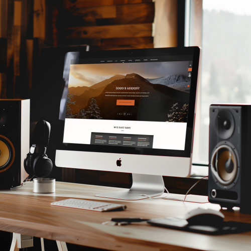 Recording Studio Homepage Design