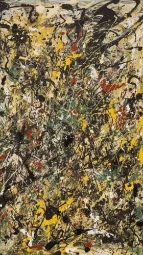 Colorful climate confusion artwork