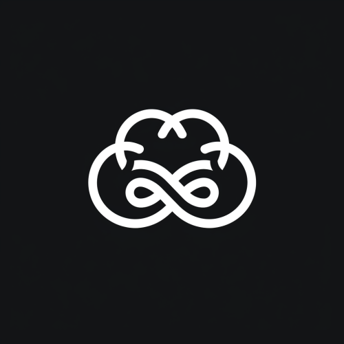 Modern Minimalistic Medieval Cloud Computer Logo