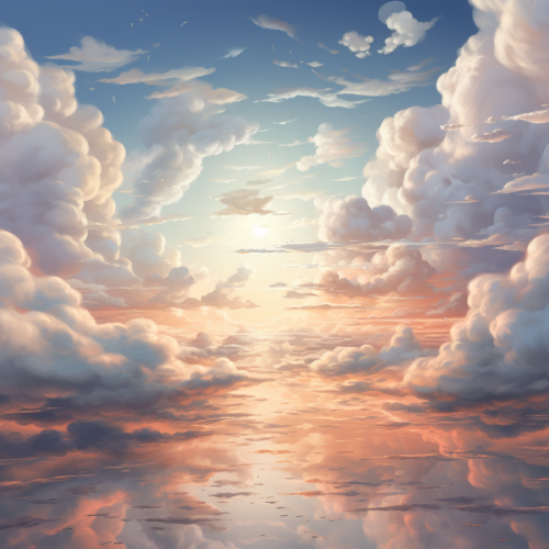 Beautiful clouds in the sky