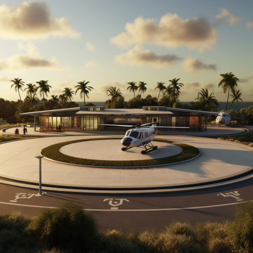 Coastal Florida Helipad Mosquito Control Image