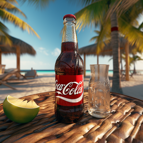Tasty Coca-Cola Flavor Coconut Image