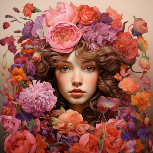 Vibrant spring blossom in full bloom Vibrant spring blossom in full bloom