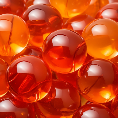 Assorted colorful translucent marbles Assorted colorful translucent marbles