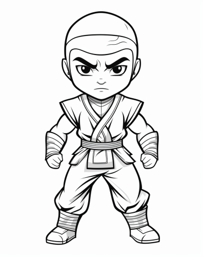 Coloring Page Power Rangers