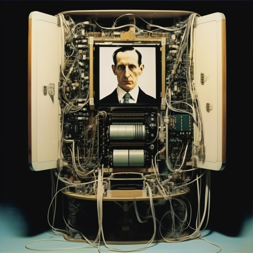 Computer-made Marcel Duchamp artwork Computer-made Marcel Duchamp artwork