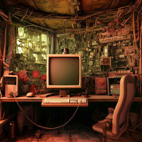 Interior of a computer's mind