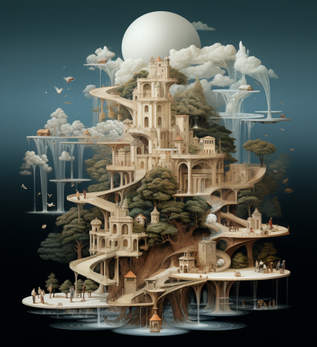 Soft dreamlike brushstrokes in Consencia Ecosystem Soft dreamlike brushstrokes in Consencia Ecosystem