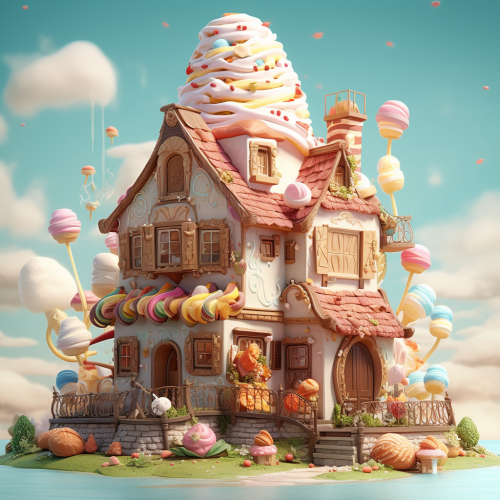 Tasty Cookie Cake House