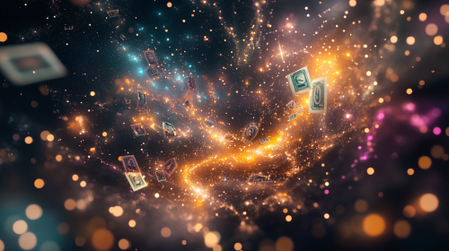 Space vista cosmic cash flow