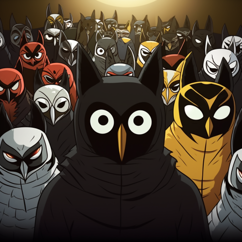 Court of Owls in Cartoon Screencap
