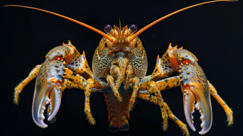Austropotamobius Pallipes Crayfish Macro