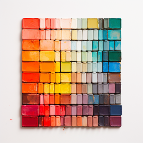 Crayon spot color ram chip