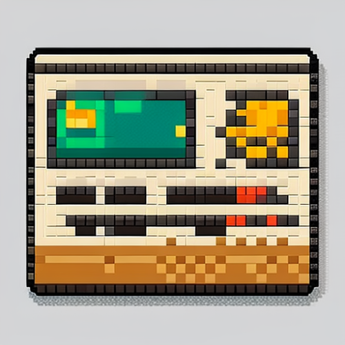 credit card icon pixel art