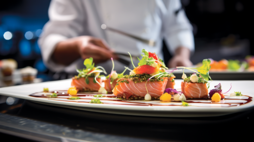 Tantalizing Global Cuisine Dish