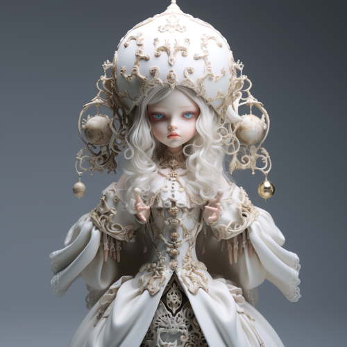 Product Photography of Cursed Porcelain Doll