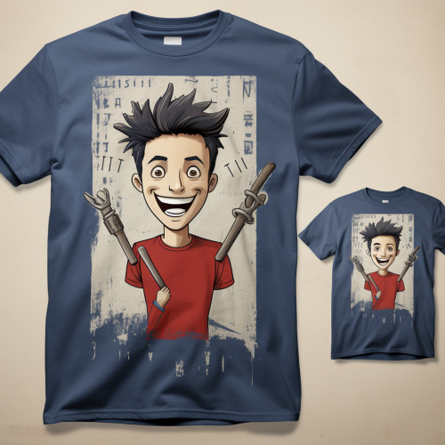 Logo design for custom shirt company