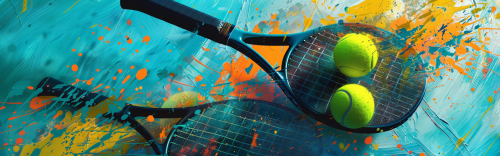 Customized Padel Palas Ultra-Realistic Banner