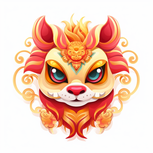 Cute Chinese Dragon Cartoon Character