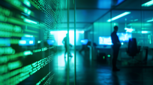 Cyber Security Center Interior Cyber Security Center Interior