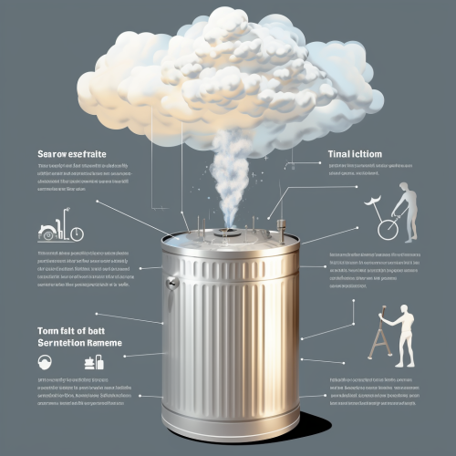 Cyclonic Air Effect Stainless Steel Tank