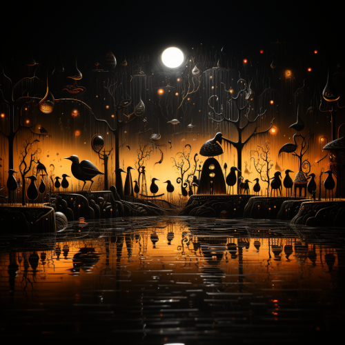 Gangster Stick Figure Animals Dancing