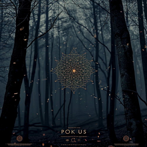 Woods and speakers at dark drum'n'bass event