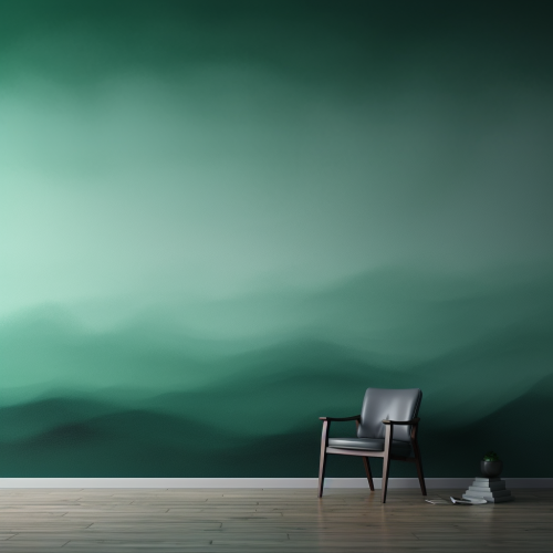 Dark green gradient wallpaper design