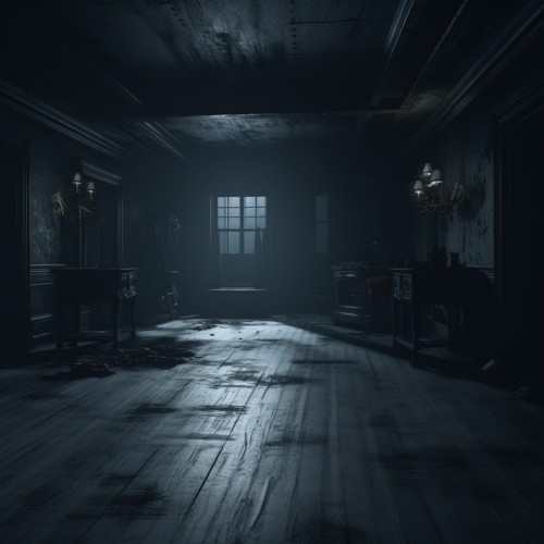 Dark Room Deep with Depth