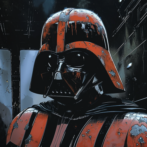 Darth Vader Galactic Police Conference