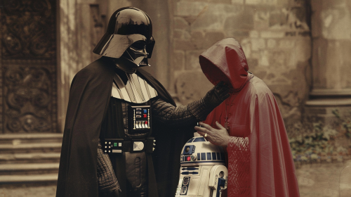 Darth Vader Pope 1920s Star Wars