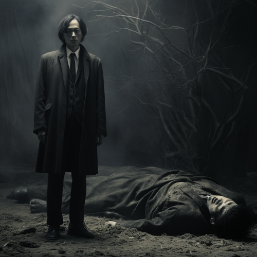 Dark portrayal of death and despair