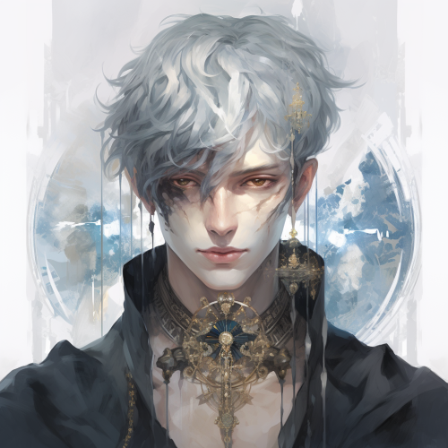 Premium skull ornament with divine perspective