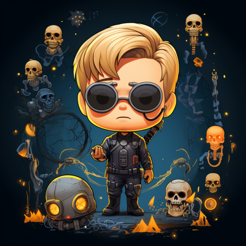 Cute Death Stranding Chibi BT Characters