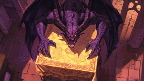 Dramatic Hearthstone Fantasy Table