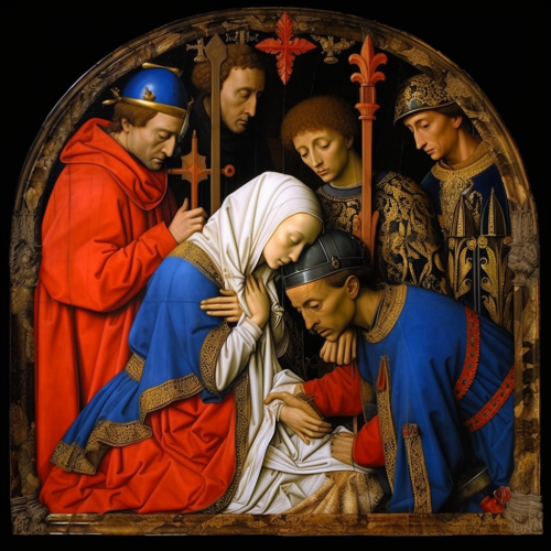 The Descent from the Cross  Painting