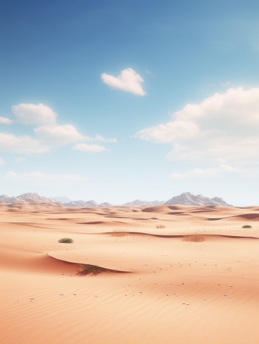 Anime Style Desert Plateau AR 3 4