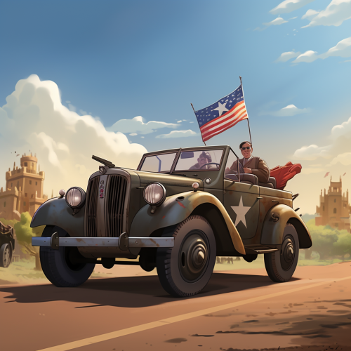 Disney Cars in World War 2