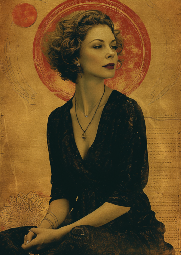 Divine Margaret Thatcher Sepia Image