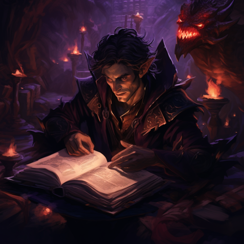 Sinister DND Evil Poet Image