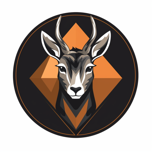 Logo sticker with data connection