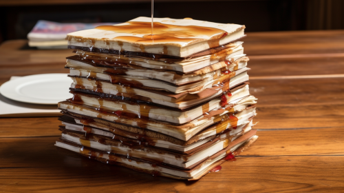 Dog-eared recipe stack for dog lovers