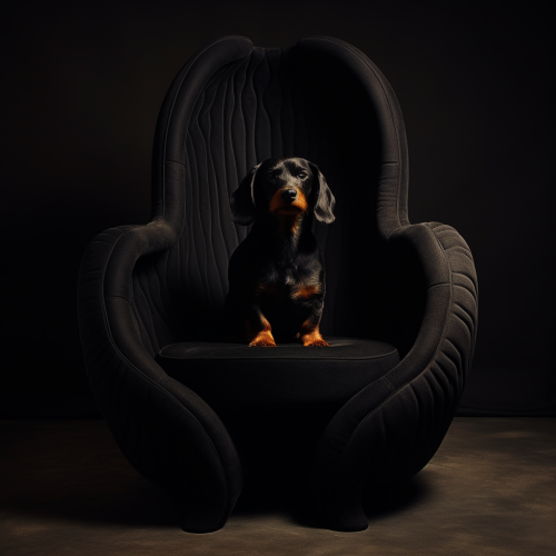 Dog Shaped Armchair in Cozy Room Dog Shaped Armchair in Cozy Room