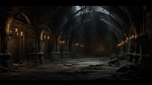 Decadent and Moody Crypt Image